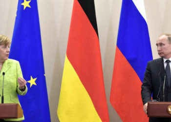La canciller alemana, Angela Merkel, recibirá el sábado al presidente ruso Vladimir Putin