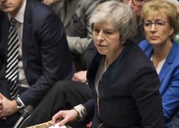 El acuerdo Brexit de la primera ministro Theresa May ha sido rechazado por 230 votos