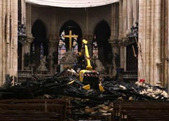 La catedral de Notre Dame abre sus puertas a los fieles el sábado