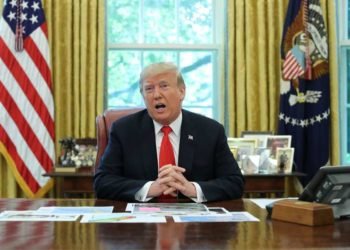 Donald Trump dejó el miércoles la puerta abierta para una  reunión con el presidente iraní Hassan Rouhani en la ONU en New York