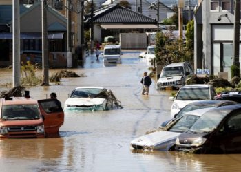 El número de muertos y desaparecidos aumentó en el Japón por feroz tifón