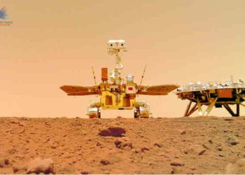 El rover Zhurong de China realiza un autorretrato en Marte