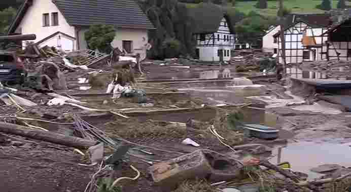 Decenas de muertos tras lluvias récord en Alemania y Bélgica