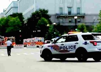 Hombre arrestado por amenaza de bomba cerca del Capitolio de EE. UU.