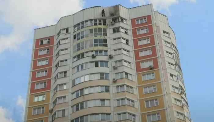 Aviones no tripulados golpean edificios de Moscú