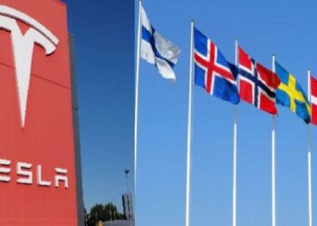 Los trabajadores nórdicos se movilizan contra la renuencia de Tesla a negociar con los sindicatos