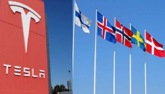 Los trabajadores nórdicos se movilizan contra la renuencia de Tesla a negociar con los sindicatos