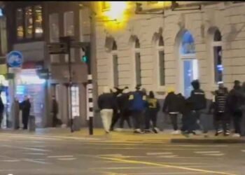 Una noche de violencia antisemita en Ámsterdam tras partido de fútbol