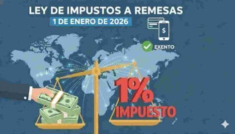 Nuevo Impuesto a las Remesas en EE. UU. Entra en Vigor el 1 de Enero de 2026